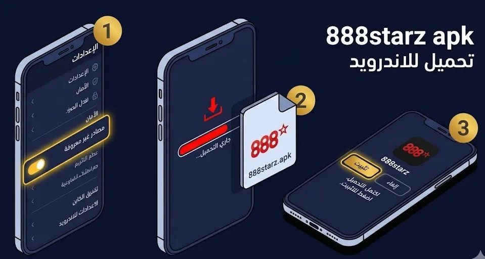 888starz apk - تحميل تطبيق الأندرويد للاعبين المصريين